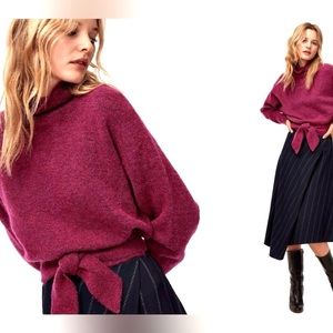 Wilfred XS Lorin Sweater Magenta Pink
